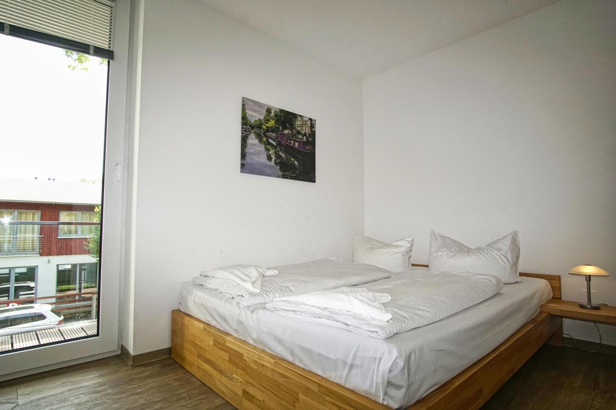 Haus Hafenkieker Fewo 08 - Balkon, Hafenblick Putbus Esterno foto
