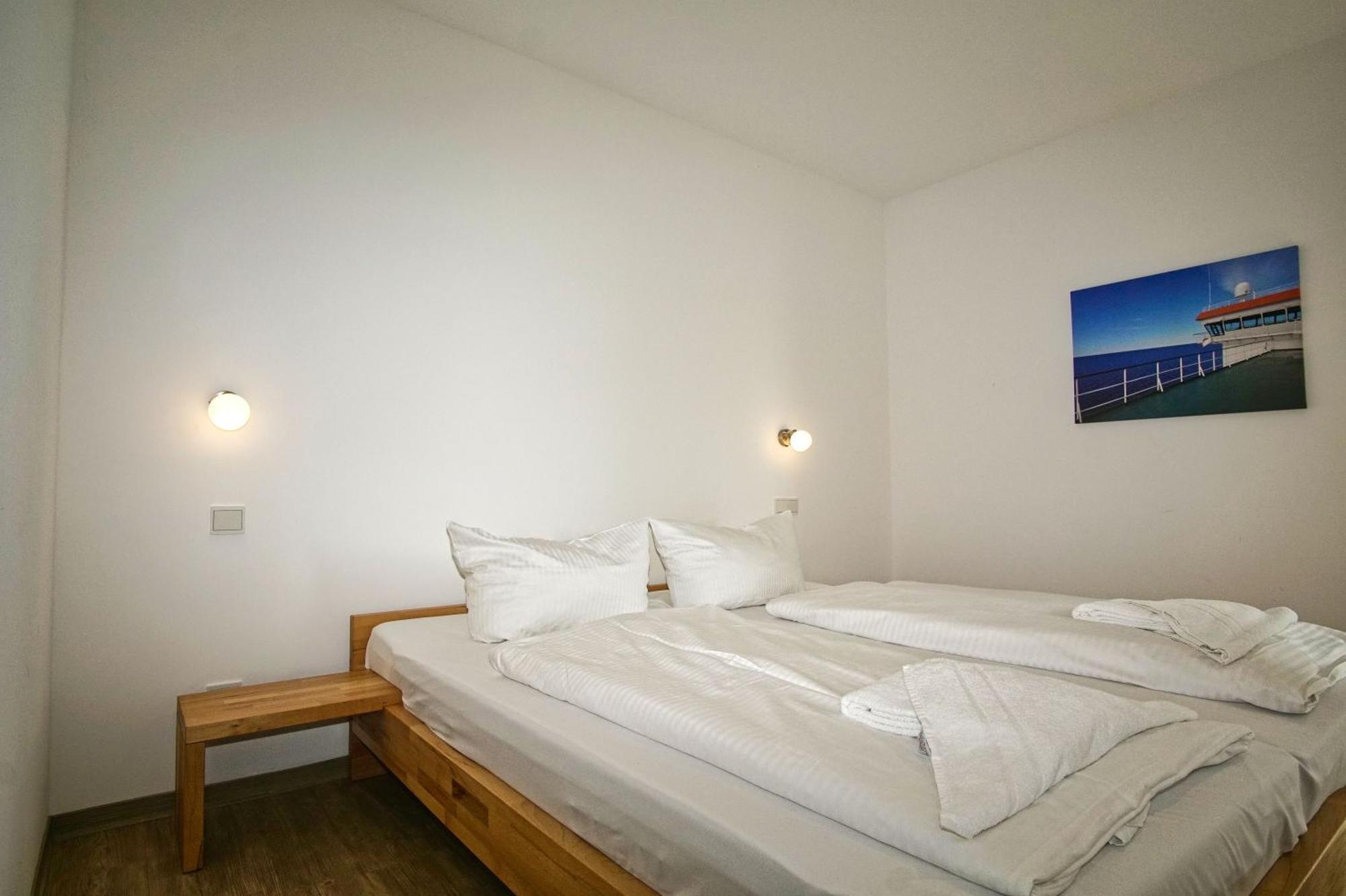Haus Hafenkieker Fewo 08 - Balkon, Hafenblick Putbus Esterno foto